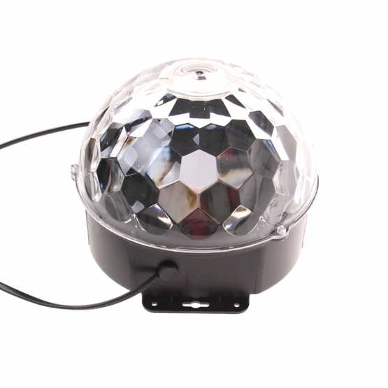 LED mini disco guľa s ovládačom