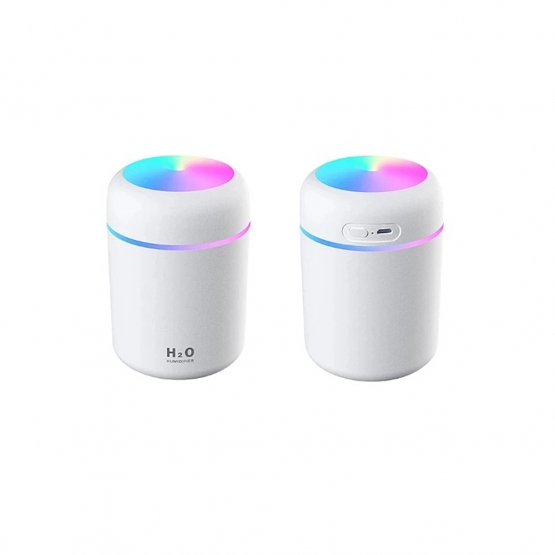 USB farebný zvlhčovač vzduchu DQ-107 biely