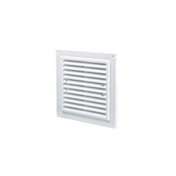 Kryt ventilátoru bílý 15x15