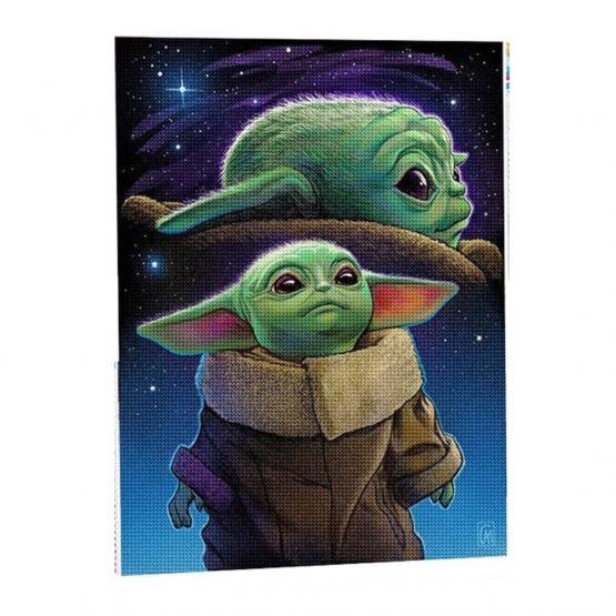 Diamantový obraz Yoda