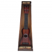 Detská gitara tmavo hnedá