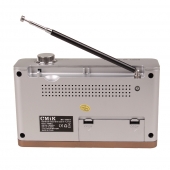 Prenosné rádio CMIK MK-999BT strieborné