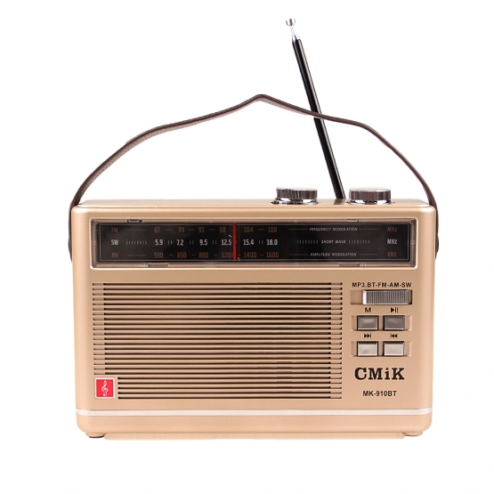 Prenosné rádio CMIK MK-910BT zlaté