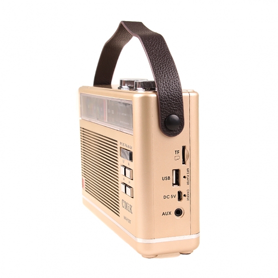 Prenosné rádio CMIK MK-910BT zlaté