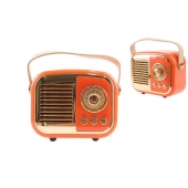 Bluetooth retro rádio BS-52D oranžové