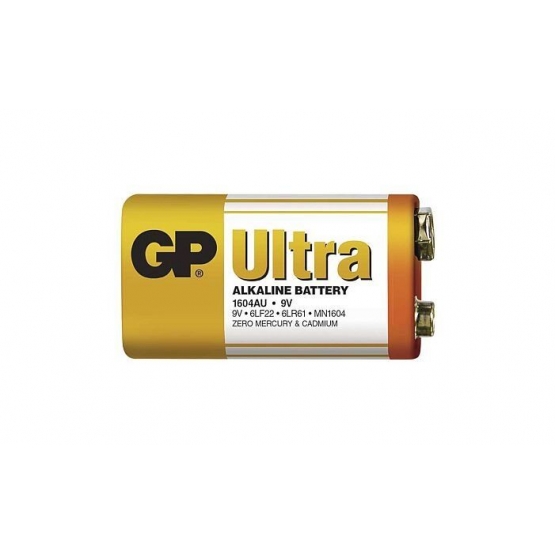 Alkalická batéria 6LF22 9V GP Ultra B1951
