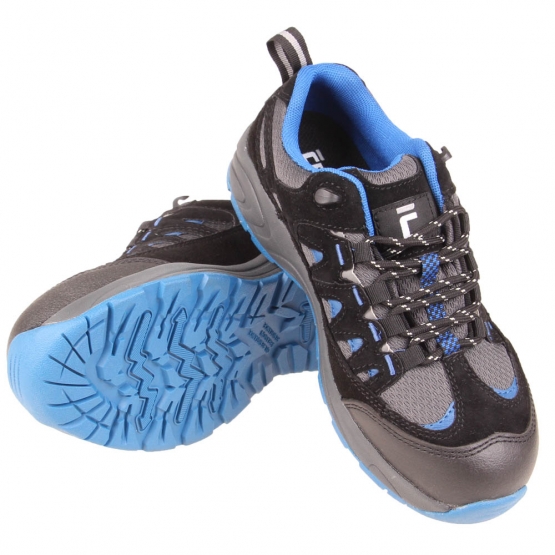 Pracovné topánky TRESMORN S1P modro čierne 45