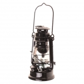 Petrolejová lampa 19 cm čierna