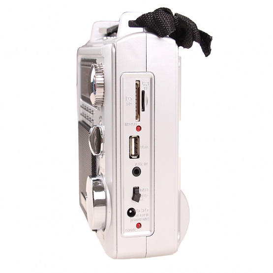 Prenosné rádio CMIK MK-1066 strieborné