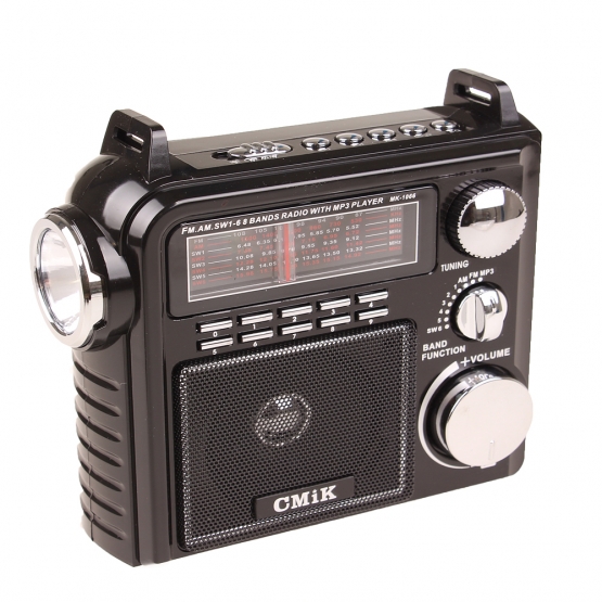 Prenosné rádio CMIK MK-1066 čierne