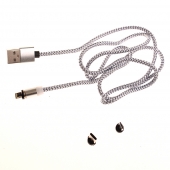 Magnetický USB kábel 3 v 1
