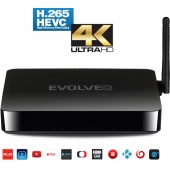 Multimediálne centrum EVOLVEO Android Box Q5 4K, Quad Core Smart TV box