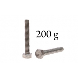 Skrutky so šesťhrannou hlavou M6x50, 200g