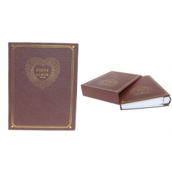 Fotoalbum na 200 fotografií hnědé typ F