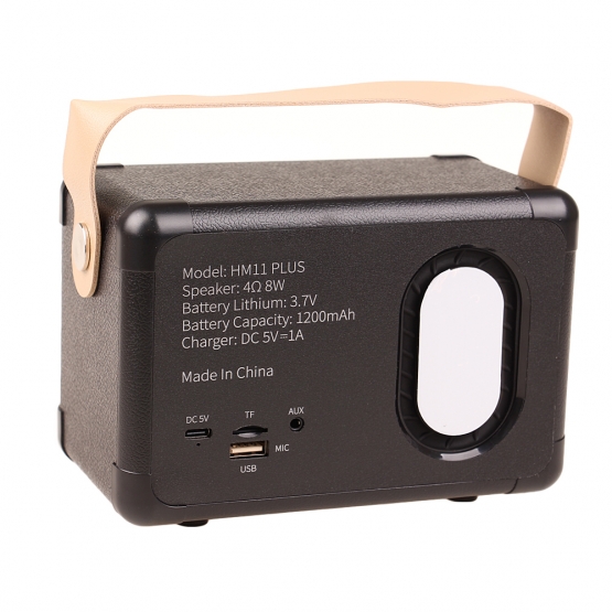 Bluetooth Retro radio HM11 PLUS black