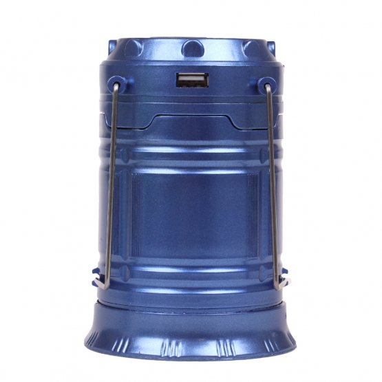 Solárne kempingový lampáš SH-5800T modrá