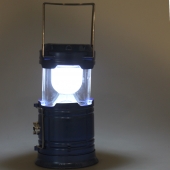 Solárne kempingový lampáš SH-5800T modrá