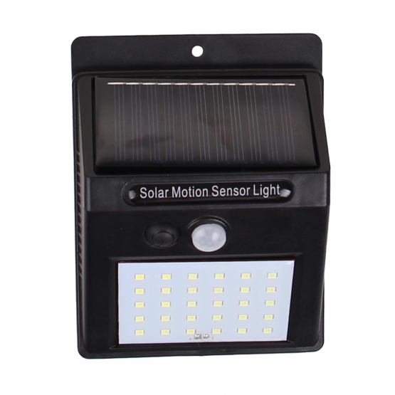 Solárne svetlo s detektorom pohybu 30 LED