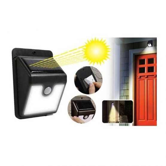 Solárne svetlo s detektorom pohybu 30 LED