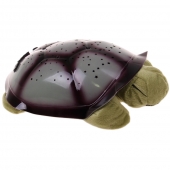 Magická svietiaca korytnačka tmavo zelená