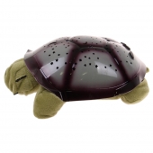 Magická svietiaca korytnačka tmavo zelená