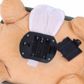 Magická svietiaca korytnačka tmavo zelená