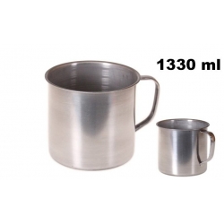 Nerezový hrnček 1330 ml