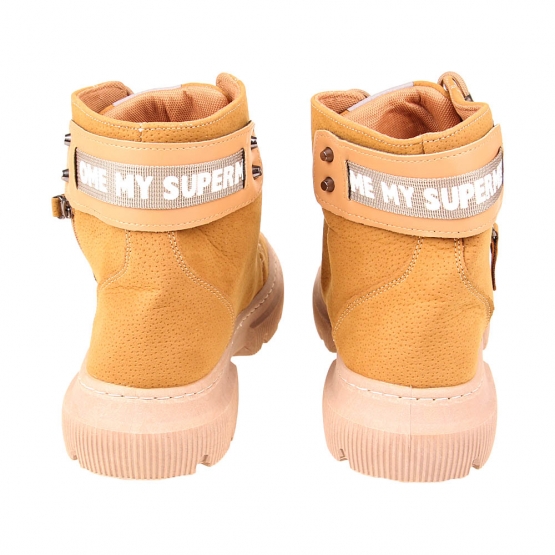 Topánky členkové MY FASHION hnedé vel.40