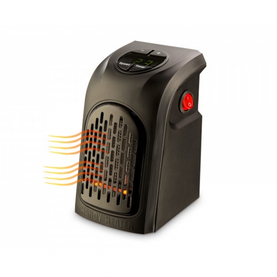 Teplovzdušný ventilátor do zásuvky 400 W