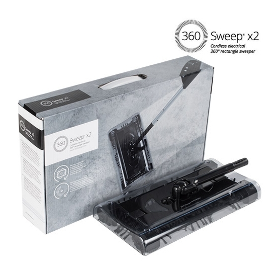 Obdĺžnikový Elektrický Mop 360 Sweep