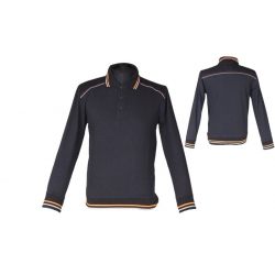 Polo mikina KNOXFIELD oranžová vel.XS