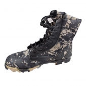 Topánky vysoké maskáčové čiernozelené vel. 40