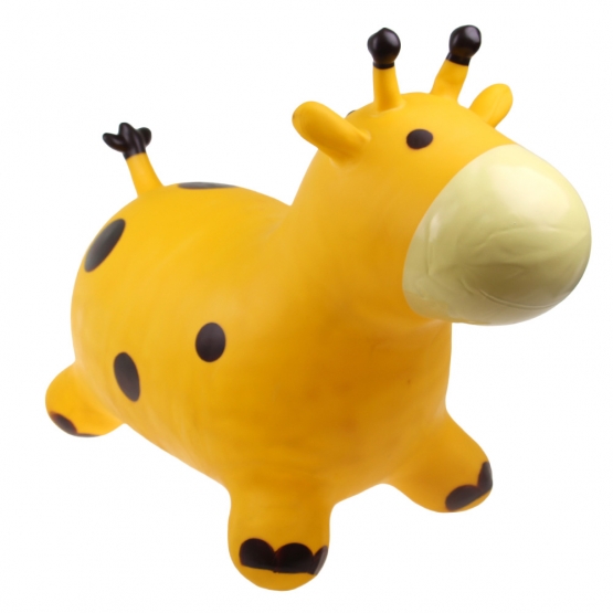 Hopsadlo pre deti - kravička žltá