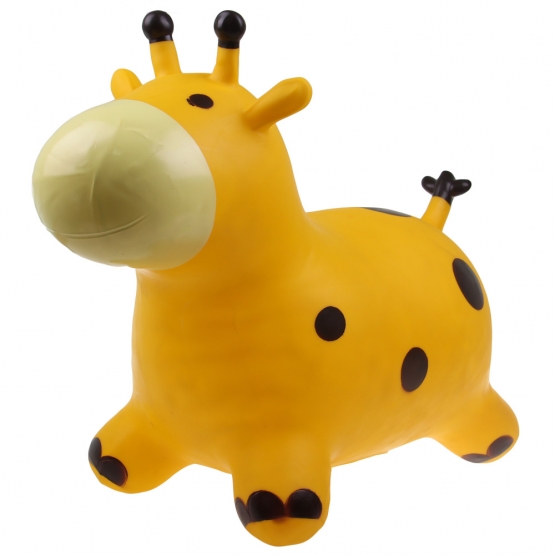 Hopsadlo pre deti - kravička žltá