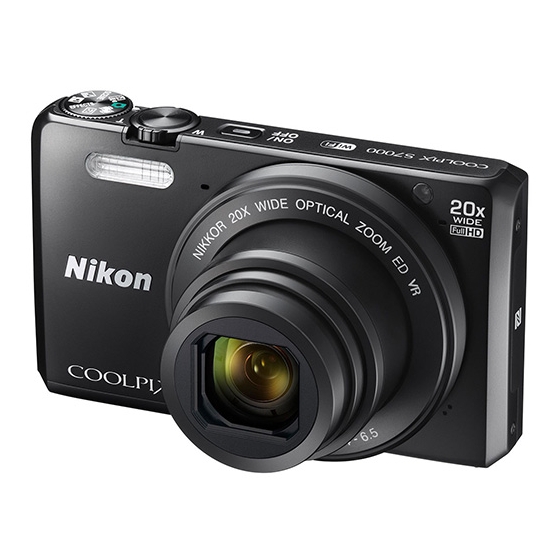 Nikon Coolpix S7000 čierný