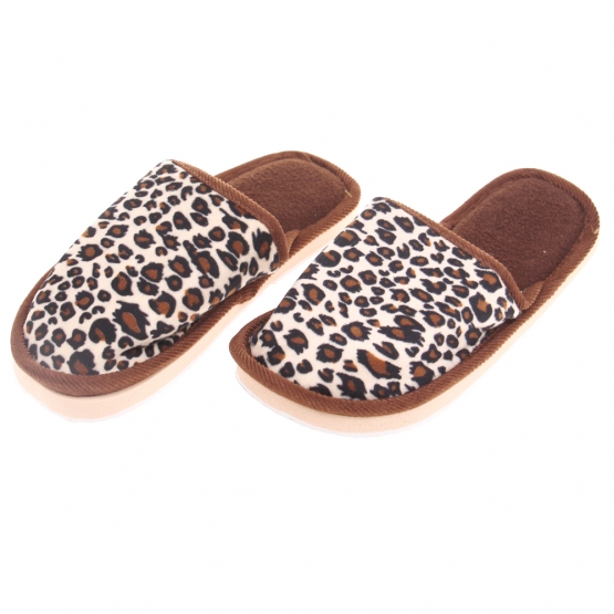 Papuče domáce leopardie 36/37