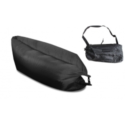 Nafukovacie vrece Lazy Bag čierny