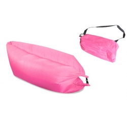 Nafukovacie vrece Lazy Bag ružový