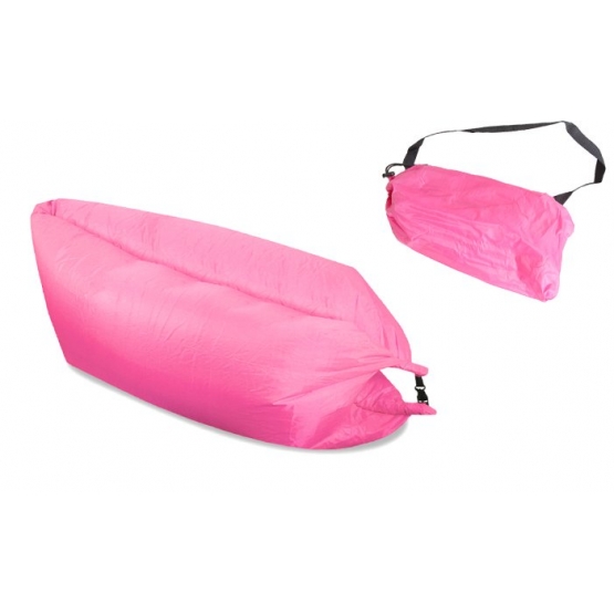 Nafukovacie vrece Lazy Bag ružový
