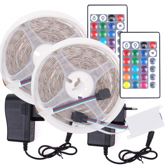 LED pásik RGB + RGBW 230 V / 12 V