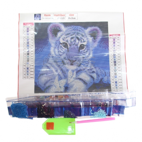 Diamantový obraz tiger