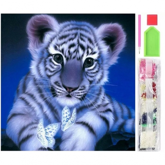 Diamantový obraz tiger