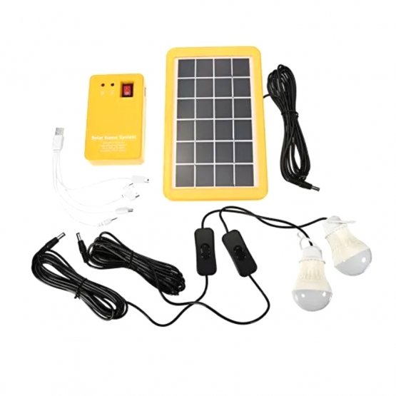 Solárny mini prenosný systém 6300mAh