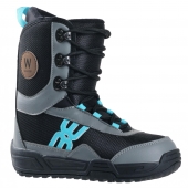 Snowboardové topánky Westige Bufo black / gray / blue 30