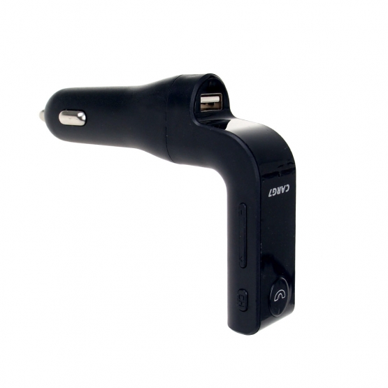 Multifunkčný bluetooth handsfree do auta Car G7 čierné