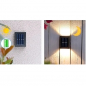 Solárne LED osvetlenie na stenu 2ks