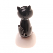 Solárna tancujúce dekorácie mačička čierna