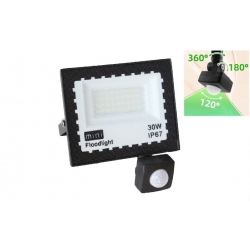 LED reflektor s pohybovým čidlom 30 W