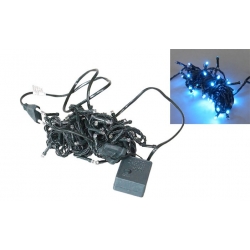 Vianočná LED svetelný reťaz 8 m modrý
