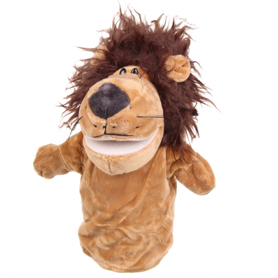 Plyšový maňuška na ruku lev var.1 Plyšový maňuška na ruku lev var.1